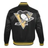 Pittsburgh Penguins Script Tail Black Jacket 1