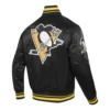 Pittsburgh Penguins Script Tail Black Jacket 3