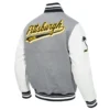 Pittsburgh Penguins Wool Varsity Grey Jacket 3