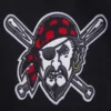 Pittsburgh Pirates Mashup Logo Wool & Leather Varsity Jacket 3