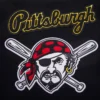 Pittsburgh Pirates Mashup Logo Wool & Leather Varsity Jacket 5