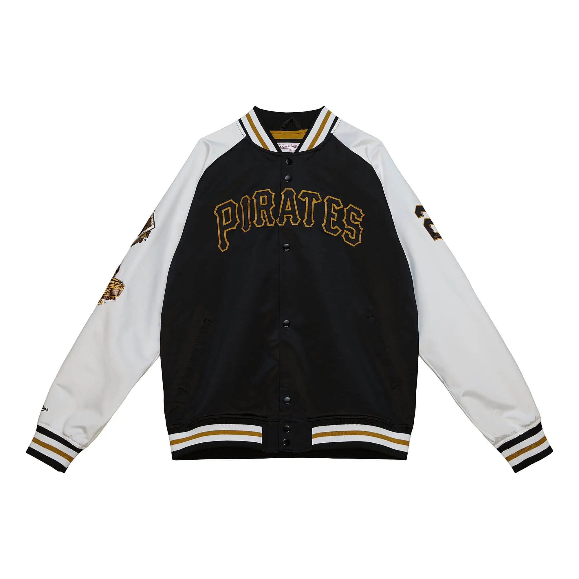 Pittsburgh Pirates Primetime Roberto Clemente Legends Satin Varsity Jacket