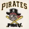 Pittsburgh Pirates Retro Classic Rib White & Black Varsity Jacket 8