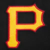 Pittsburgh Pirates Retro Classic Women’s Black Wool & Leather Varsity Jacket 6