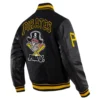 Pittsburgh Pirates Retro Classic Wool & Leather Varsity Jacket 1