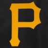 Pittsburgh Pirates Two Tone Handcrafted Logo BlackGray Wool Jacket 2