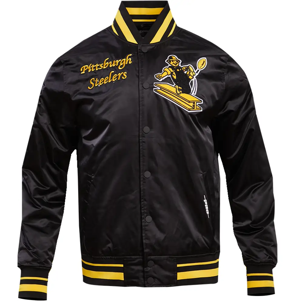 Pittsburgh Steelers Retro Classic Black Jacket