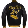 Pittsburgh Steelers Retro Classic Wool Jacket 1