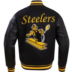 Pittsburgh Steelers Retro Classic Wool Jacket 1