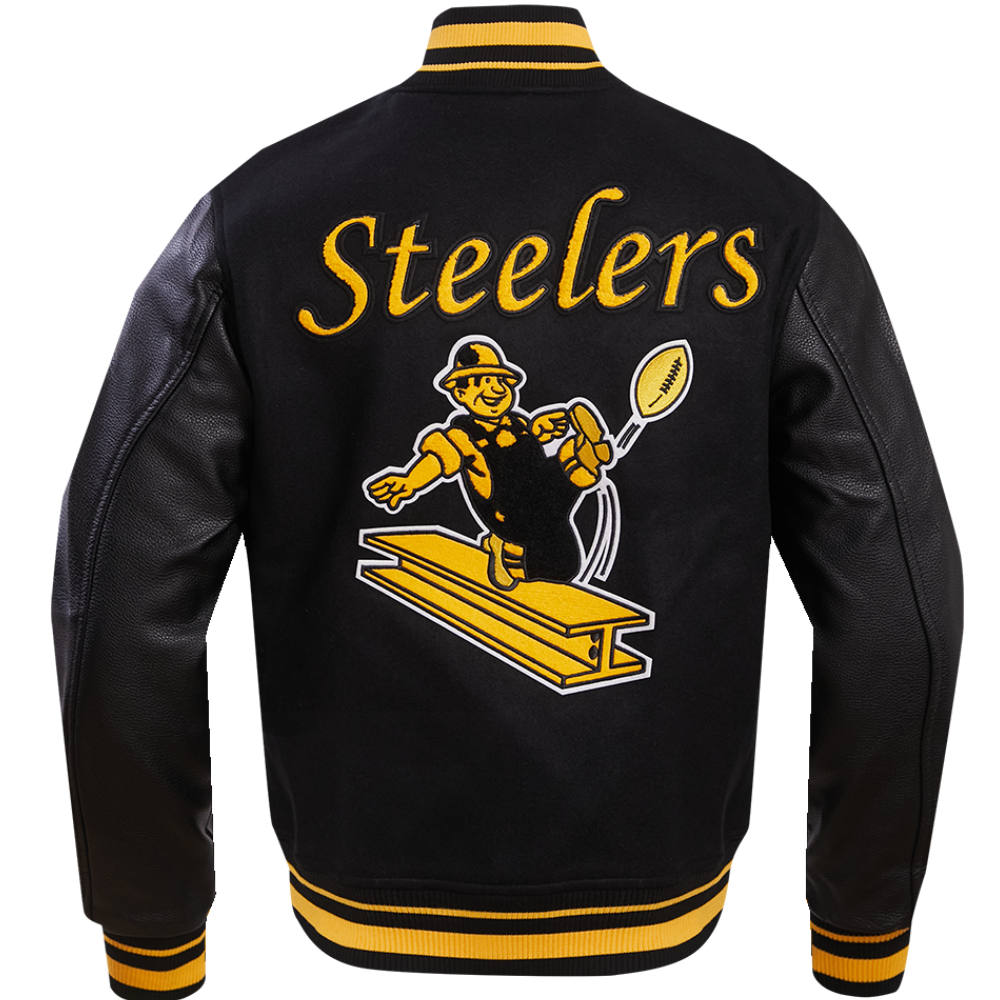 Pittsburgh Steelers Retro Classic Wool Jacket 1