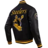 Pittsburgh Steelers Retro Classic Wool Jacket 3