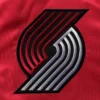 Portland Trail Blazers Enforcer Red Varsity Jacket 2