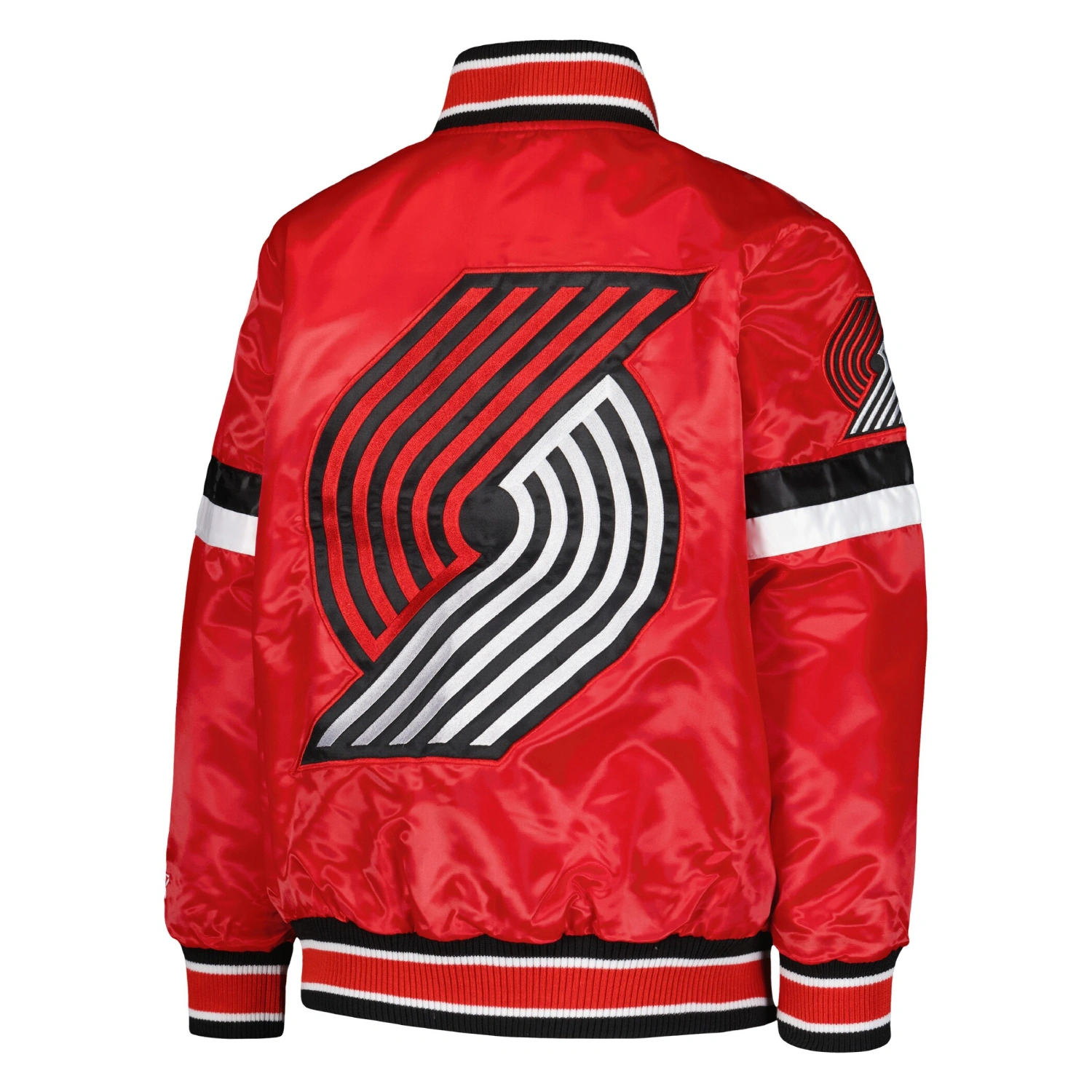 Portland Trail Blazers Home Game Varsity Red Jacket 3