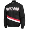 Portland Trail Classic Black Varsity Jacket