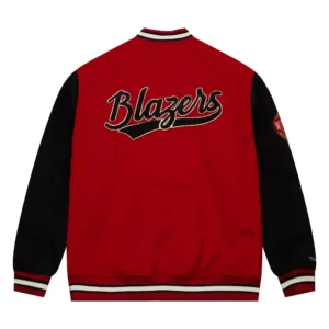 Portland Trail Team Legacy Varsity Red Jacket 1