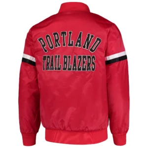 Portland Trail The Champ Red Varsity Jacket 1