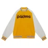 Primetime Lightweight Satin Jacket San Diego Padres