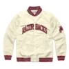 Razorback Graduate Cream Bomber Varsity Jacket