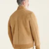 Roots Shearling Camel Varsity Jacket 1