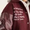 Roots Sporting Goods Maroon Wool Varsity Jacket 6