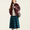 Roots Sporting Goods Maroon Wool Varsity Jacket 9