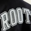 Roots Vintage 2.0 Black and White Varsity Jacket 3