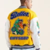 Roots X Better Gift Shop Buddy Yellow and White Jacket 1