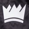 Sacramento Kings City Edition Black Satin Varsity Jacket 5