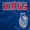 Sacramento Kings City Edition Blue Satin Varsity Jacket 3