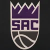 Sacramento Kings One Color Full Wool Varsity Black Jacket 2
