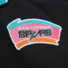 San Antonio Spurs Cooperstown Heavyweight Full-Snap Satin Varsity Jacket 2