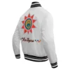 San Antonio Spurs New City Edition White Varsity Jacket 2
