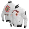 San Antonio Spurs New City Edition White Varsity Jacket 3