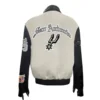 San Antonio Spurs Old English Varsity Jacket 1
