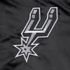 San Antonio Spurs Pick & Roll Black Satin Varsity Jacket 2