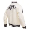 San Antonio Spurs Retro Classic Rib Varsity Jacket 2