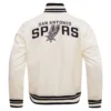 San Antonio Spurs Retro Classic Rib Varsity Jacket 3