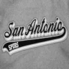 San Antonio Spurs Script Tail Wool & Leather Varsity Jacket 8