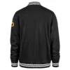 San Diego Padres Pack Pro Camden Full-Zip Track Varsity Black Jacket 1