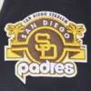 San Diego Padres Retro Classic Cream & Black Varsity Jacket 6