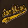 San Diego Padres Script Tail Wool & Leather Varsity Jacket 5