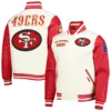 San Francisco 49ers Retro Classic Varsity Jacket 3