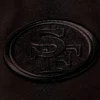 San Francisco 49ers Triple Black Varsity Jacket 2