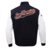 San Francisco Giants Classic Wool & Leather Varsity Jacket 3