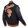 San Francisco Giants Retro Classic Black Varsity Jacket 1