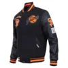San Francisco Giants Retro Classic Black Varsity Jacket