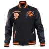San Francisco Giants Retro Classic Black Varsity Jacket 2