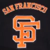 San Francisco Giants Retro Classic Black Varsity Jacket 4