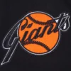 San Francisco Giants Retro Classic Black Varsity Jacket 5