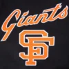 San Francisco Giants Retro Classic Black Varsity Jacket 6